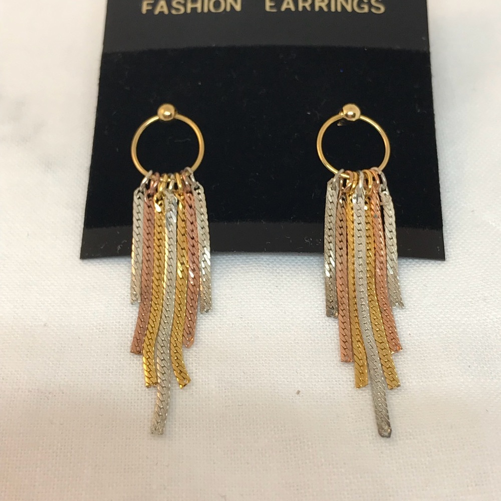 Three beautiful colors earrings